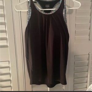 athlete girls tanktop with built in bra